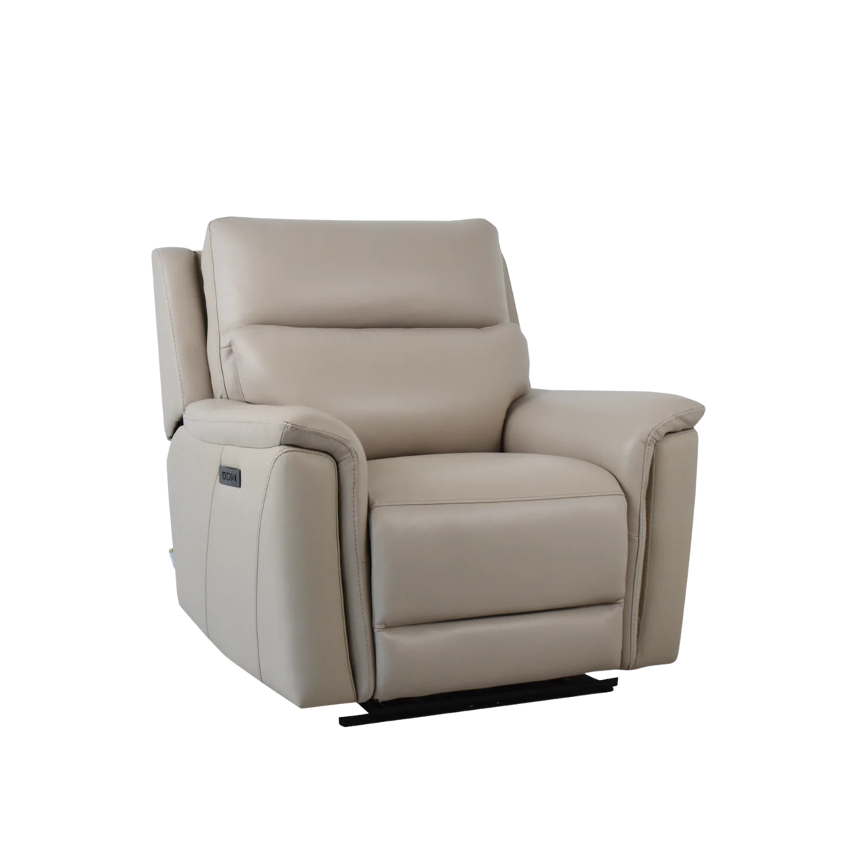Klaussner Geneva Leather Dual Motor Power Reclining Chair with USB charging- Comfortdesignfurniture