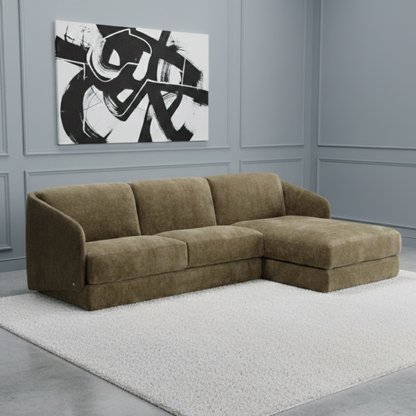 Klaussner Italia Cantico Sleeper with Chaise