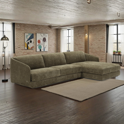 Klaussner Italia Cantico Sleeper with Chaise