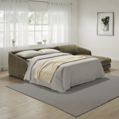 Klaussner Italia Cantico Sleeper with Chaise