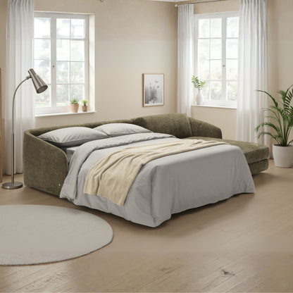 Klaussner Italia Cantico Sleeper with Chaise