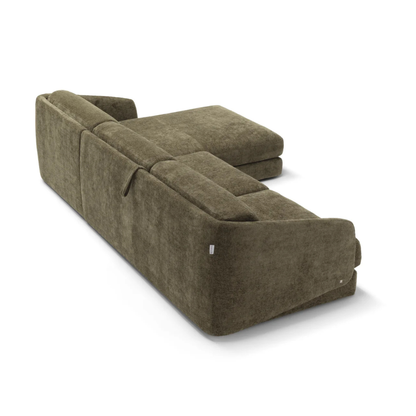 Klaussner Italia Cantico Sleeper with Chaise