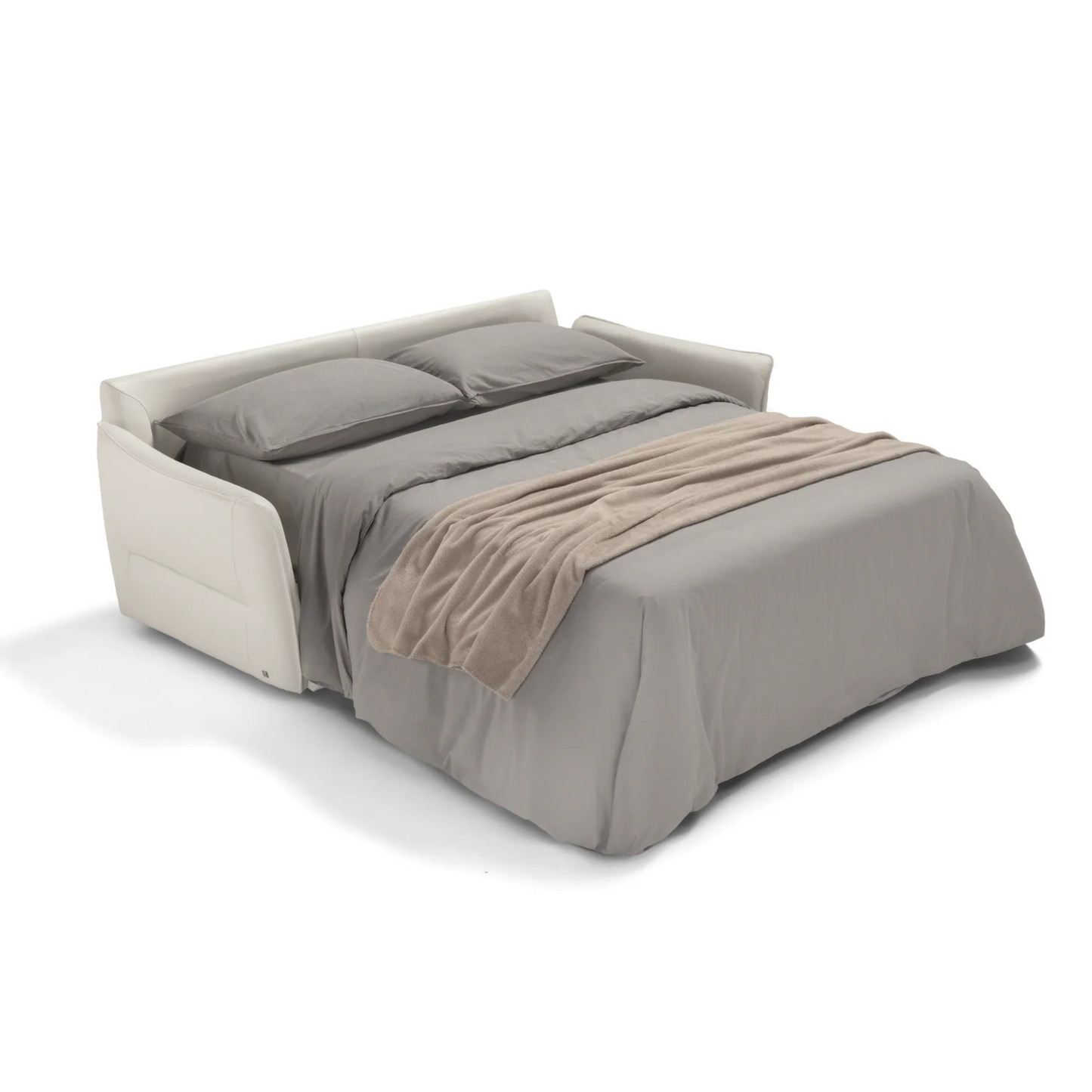 Klaussner Italia La Casa Leather Sleeper Sofa