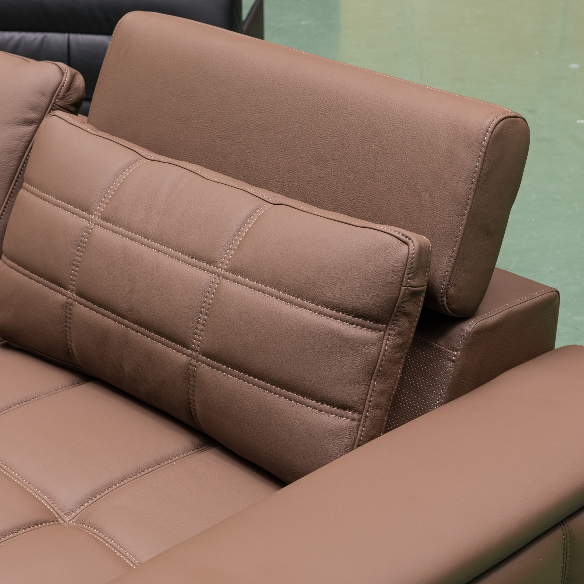 Klaussner Orlano 3-Seater Leather Power Reclining Sofa-ComfortDesign