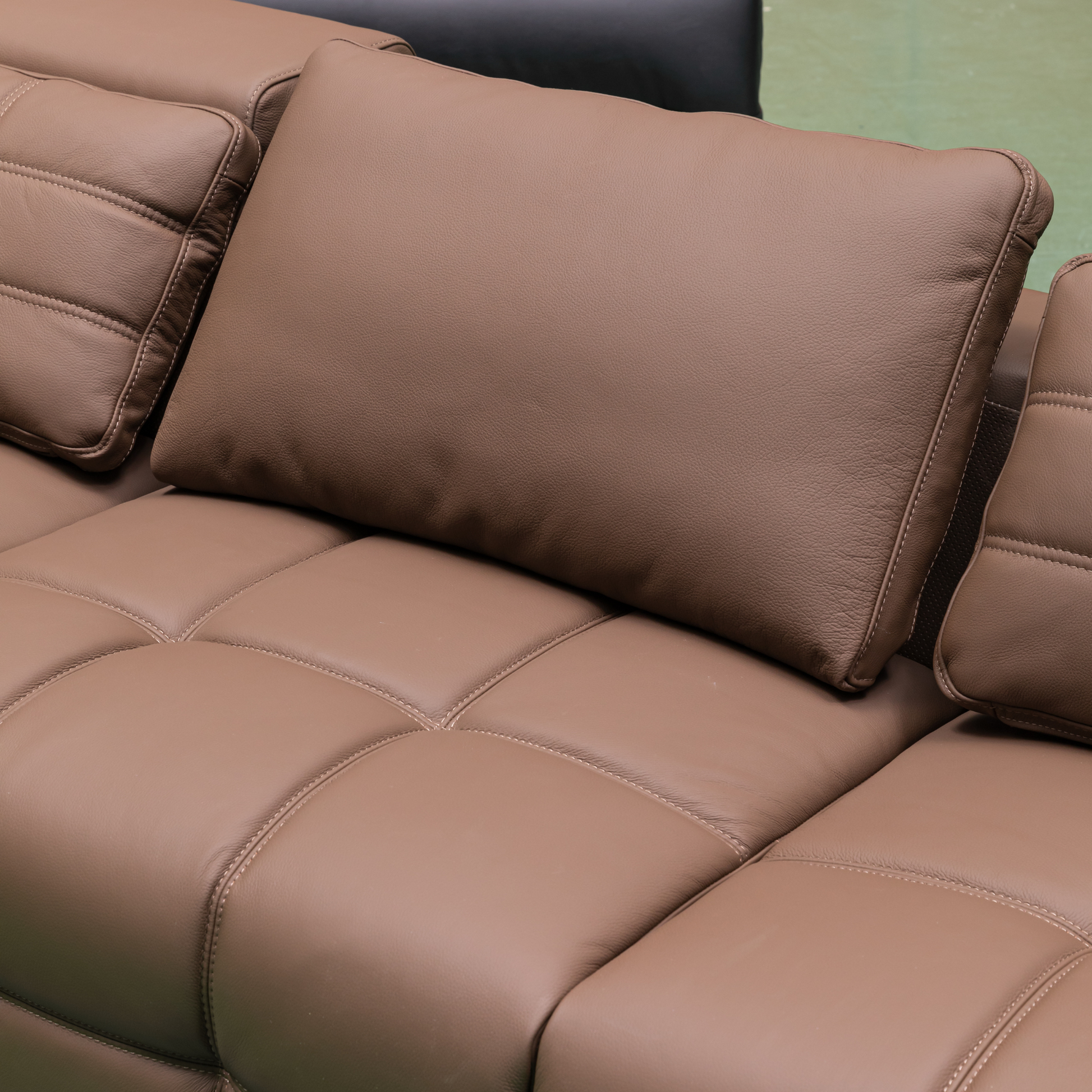 Klaussner Orlano 3-Seater Leather Power Reclining Sofa-ComfortDesign