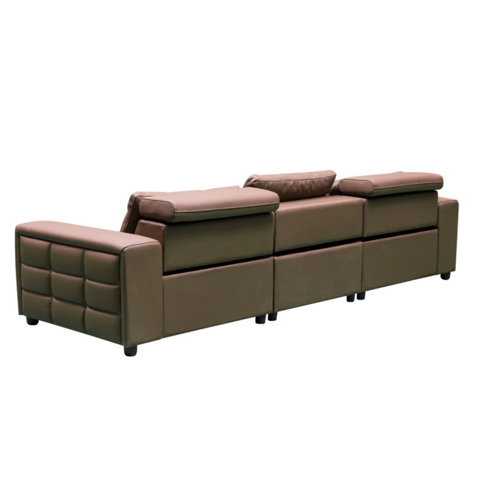 Klaussner Orlano 3-Seater Leather Power Reclining Sofa-ComfortDesign