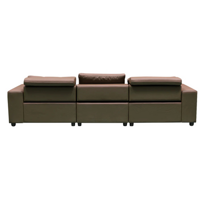 Klaussner Orlano 3-Seater Leather Power Reclining Sofa-ComfortDesign