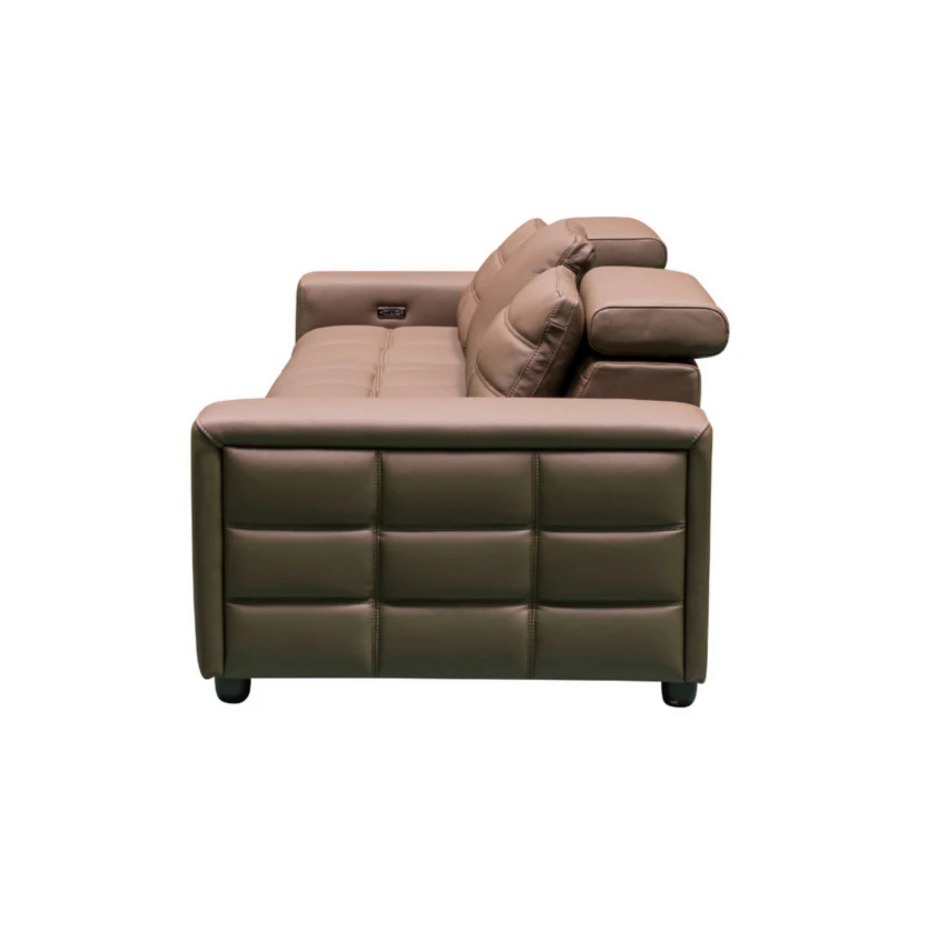 Klaussner Orlano 3-Seater Leather Power Reclining Sofa-ComfortDesign
