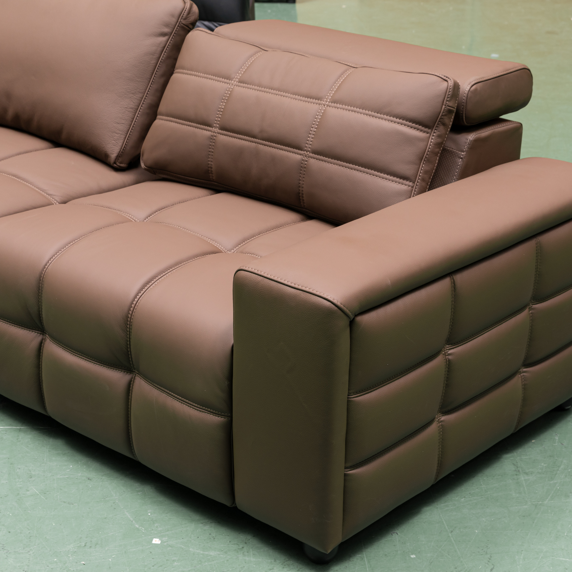 Klaussner Orlano 3-Seater Leather Power Reclining Sofa-ComfortDesign