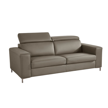 Klaussner Paris Queen Sleeper Sofa In Leather
