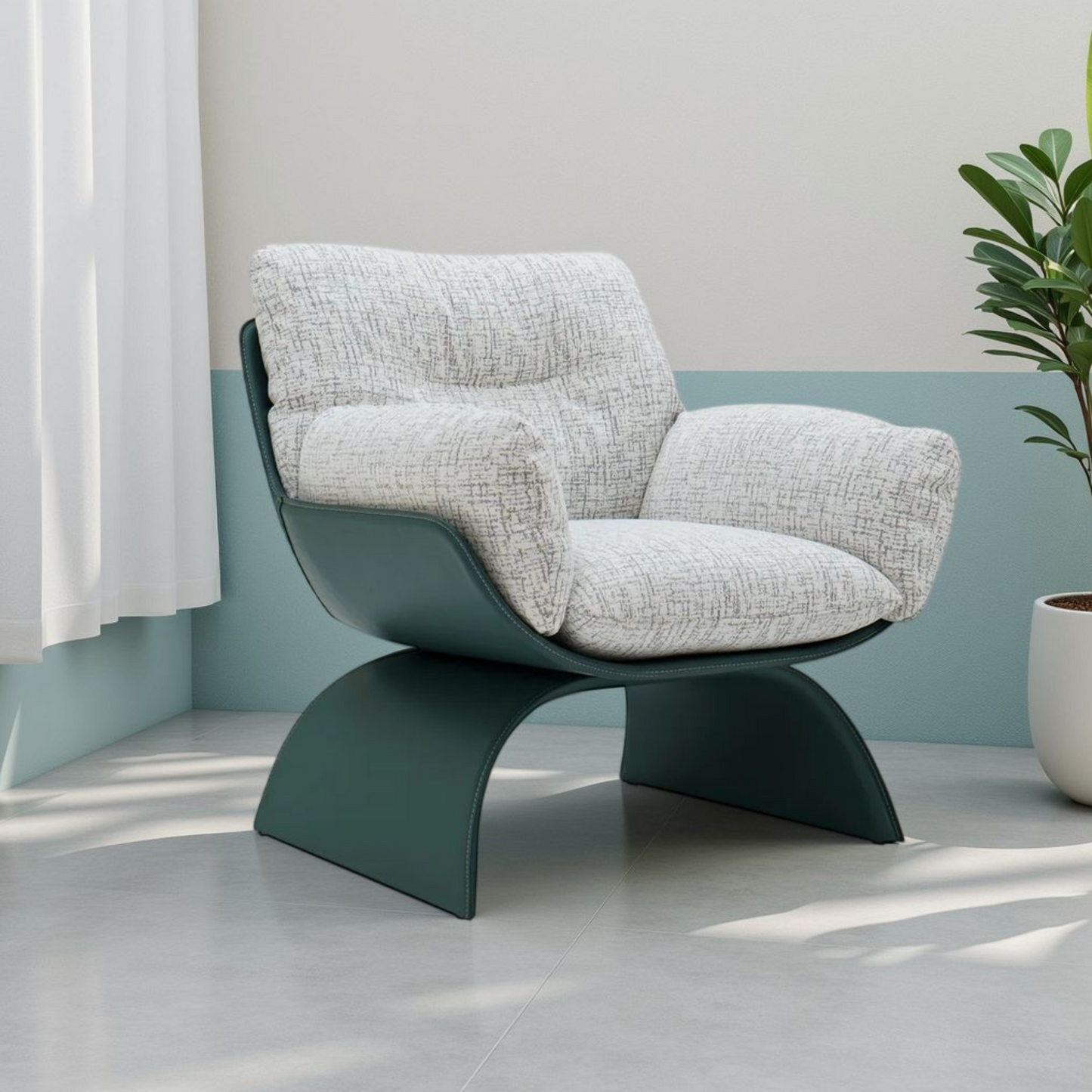 Klaussner Svelto Upholstered Leisure Lounge Chair