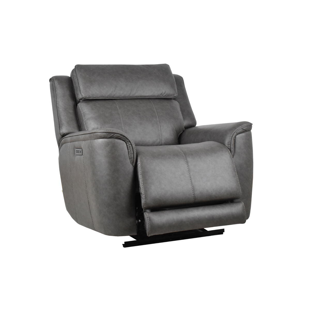 Klaussner Velisse Fabric Power Recliner Chair With Adjustable Headrest