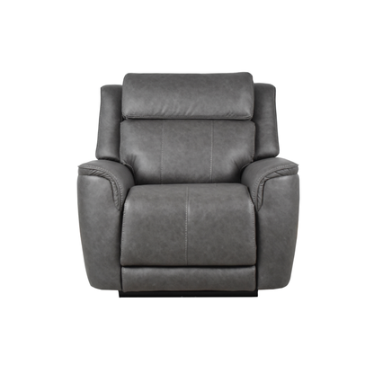 Klaussner Velisse Fabric Power Recliner Chair With Adjustable Headrest