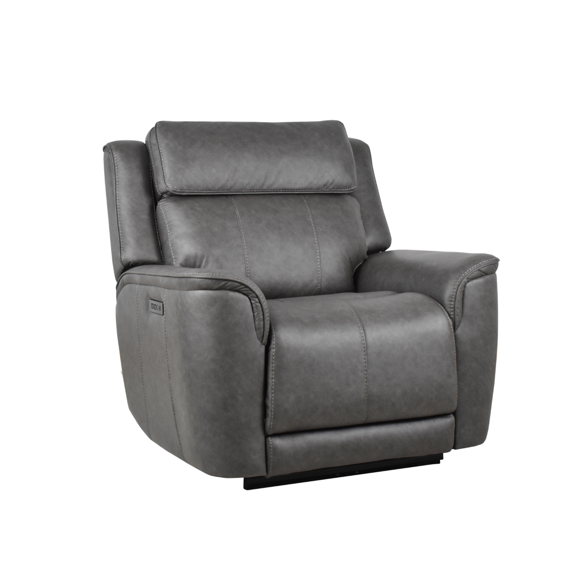Klaussner Velisse Fabric Power Recliner Chair With Adjustable Headrest