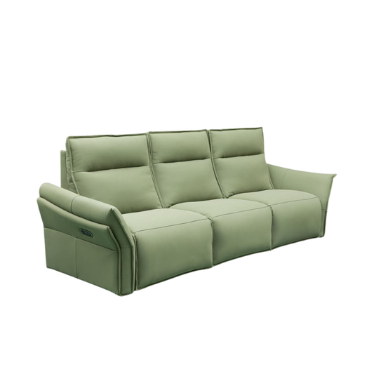 Klaussner Vittoria 3-Seater Leather Power Reclining Sofa-Comfort Furniture