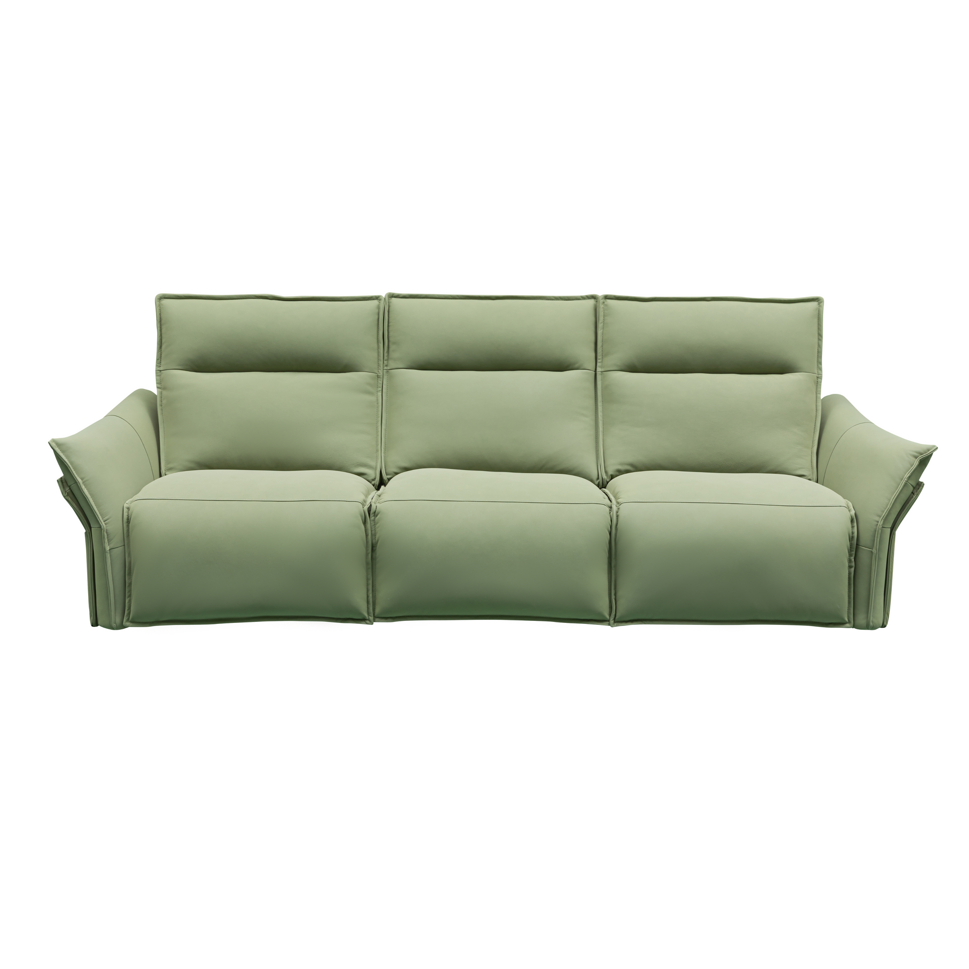 Klaussner Vittoria 3-Seater Leather Power Reclining Sofa-Comfort Furniture