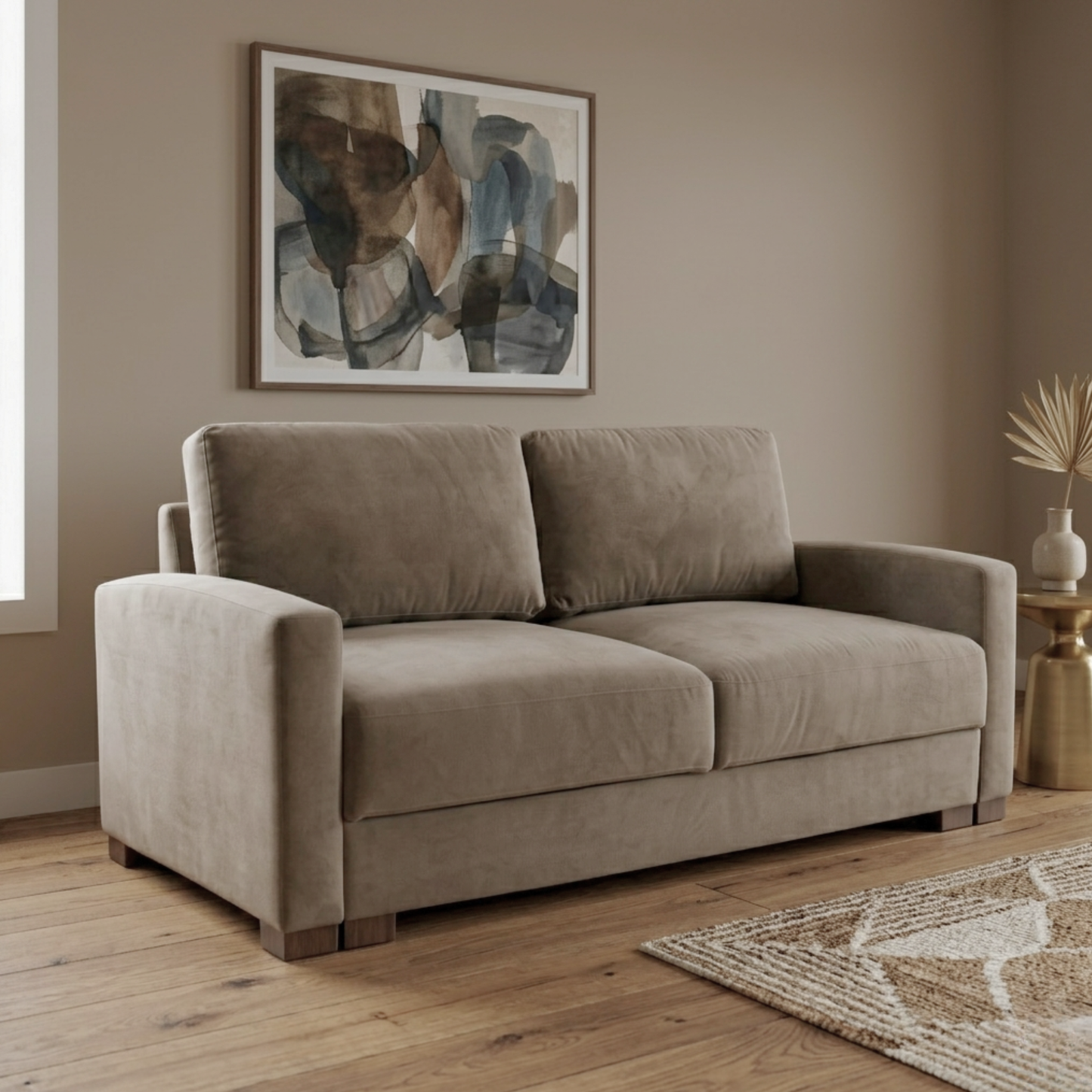 Klaussner Weltino Fabric Queen Sleeper Sofa