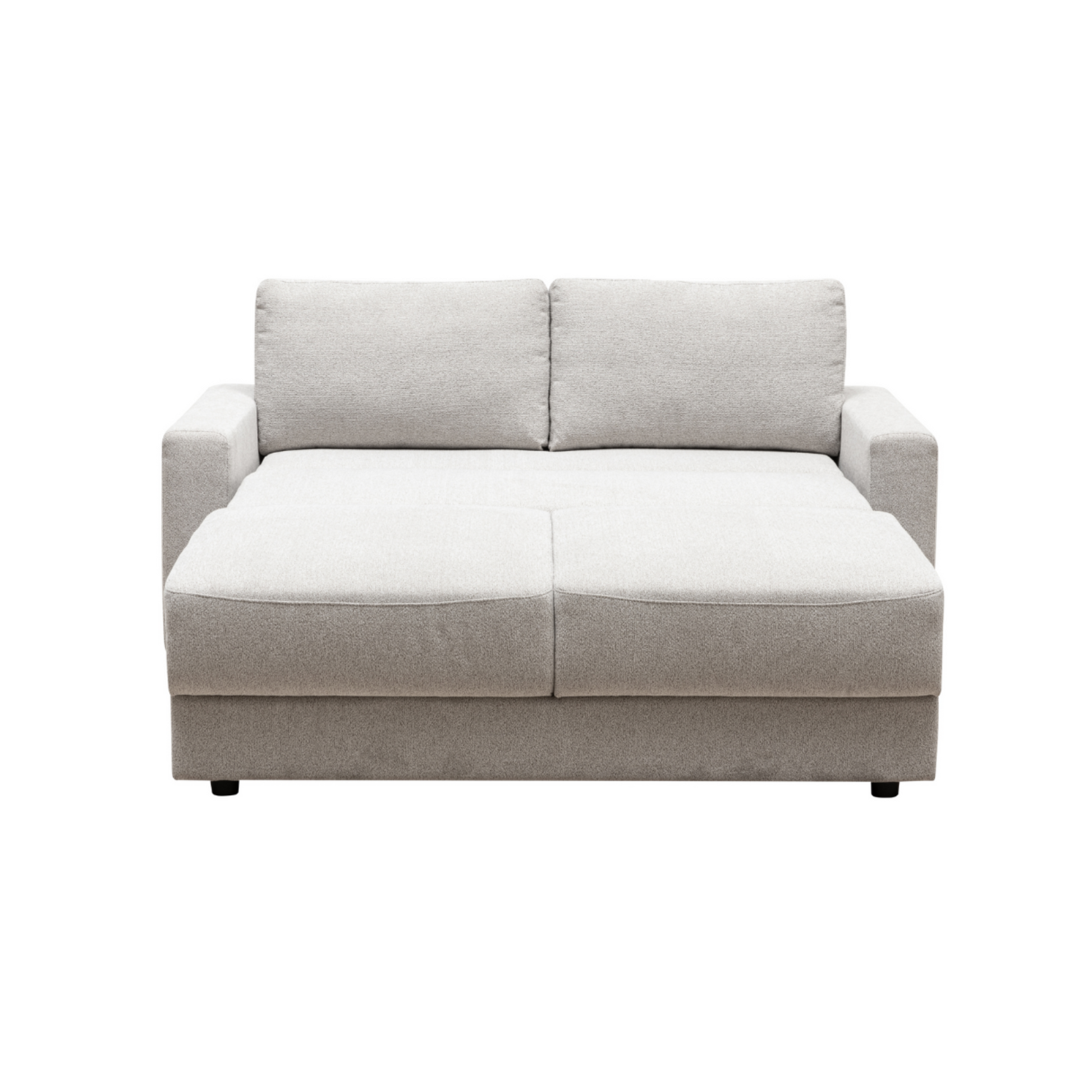Klaussner Wigan Leather & Fabric GlideLift Convertible Sleeper Sofa-ComfortDesign