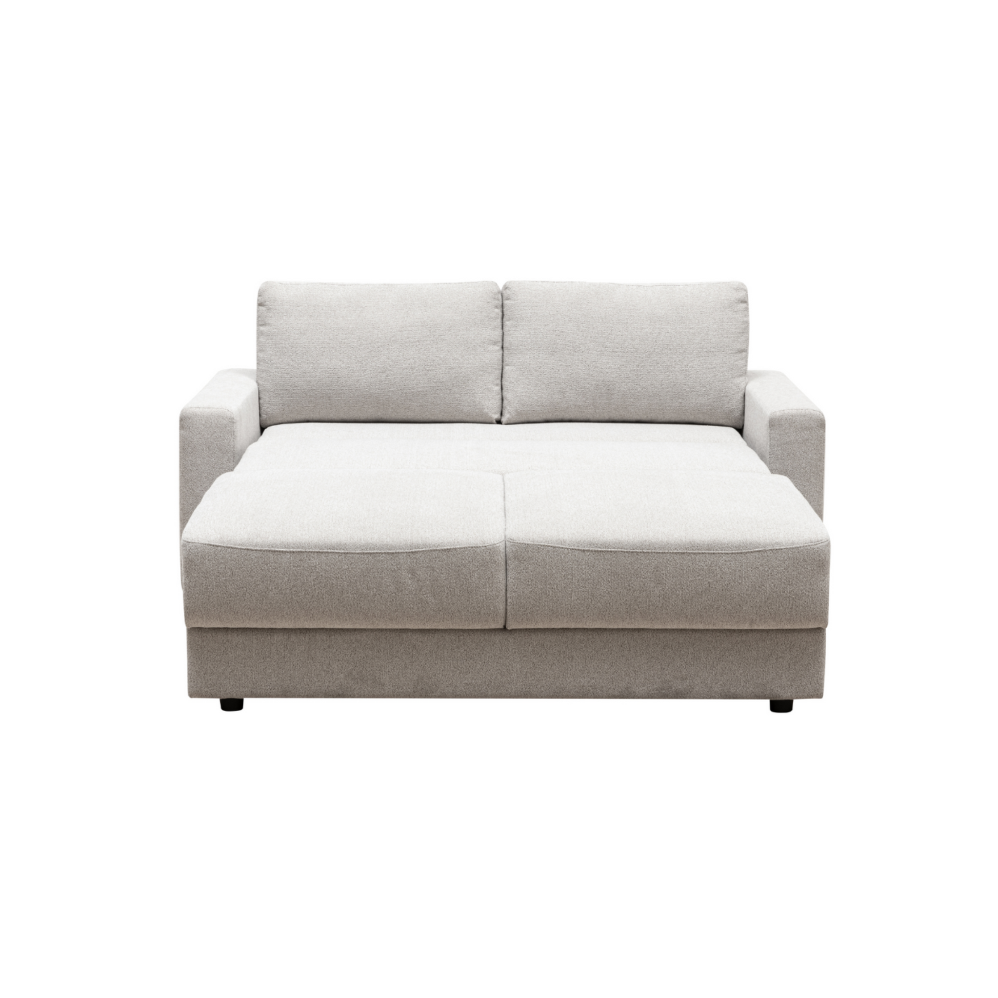 Klaussner Wigan Leather & Fabric GlideLift Convertible Sleeper Sofa-ComfortDesign