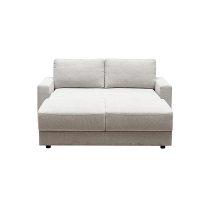 Klaussner Wigan Leather & Fabric GlideLift Convertible Sleeper Sofa-ComfortDesign