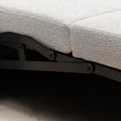 Klaussner Wigan Leather & Fabric GlideLift Convertible Sleeper Sofa-ComfortDesign