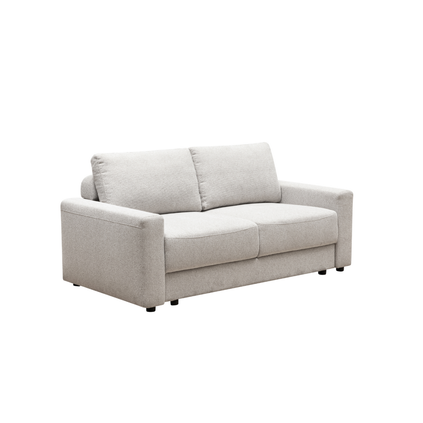 Klaussner Wigan Leather & Fabric GlideLift Convertible Sleeper Sofa-ComfortDesign