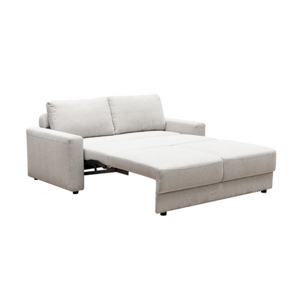 Klaussner Wigan Leather & Fabric GlideLift Convertible Sleeper Sofa-ComfortDesign