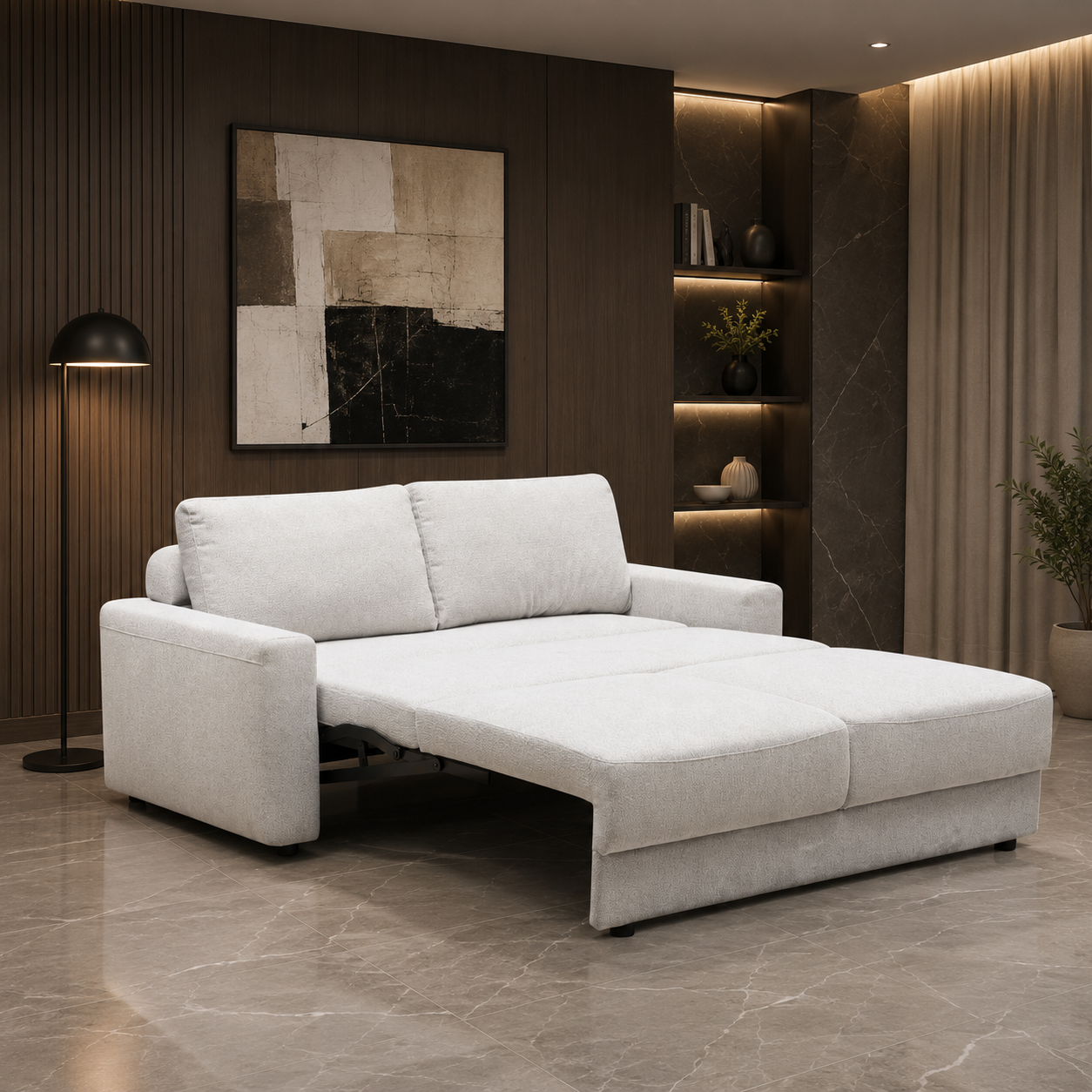 Klaussner Beltoni GlideLift Convertible Sleeper Sofa