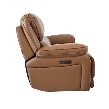 Klaussner Novera Dual Motor Power Recliner Chair with USB-C