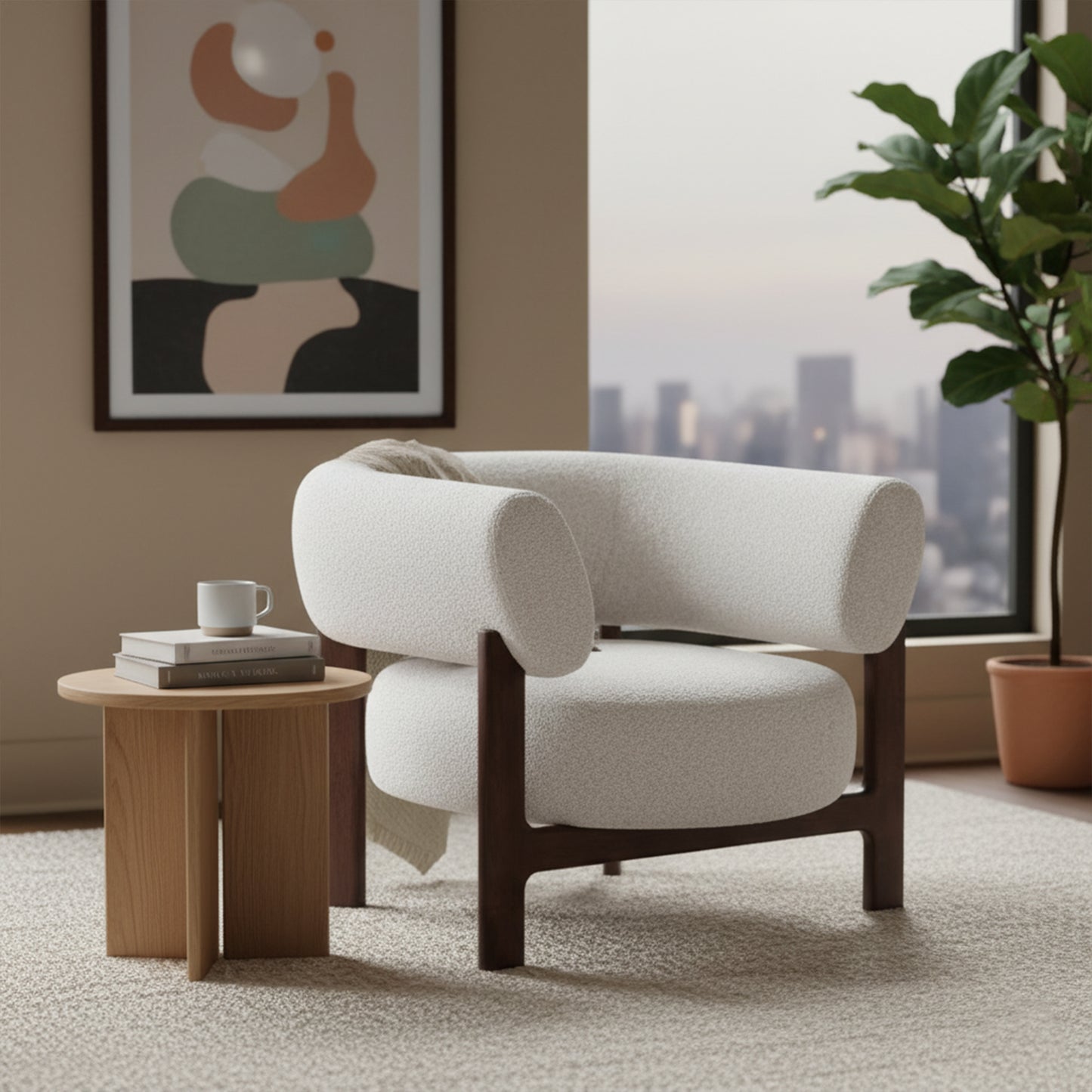 Universal Kylo Fabric Lounge Chair