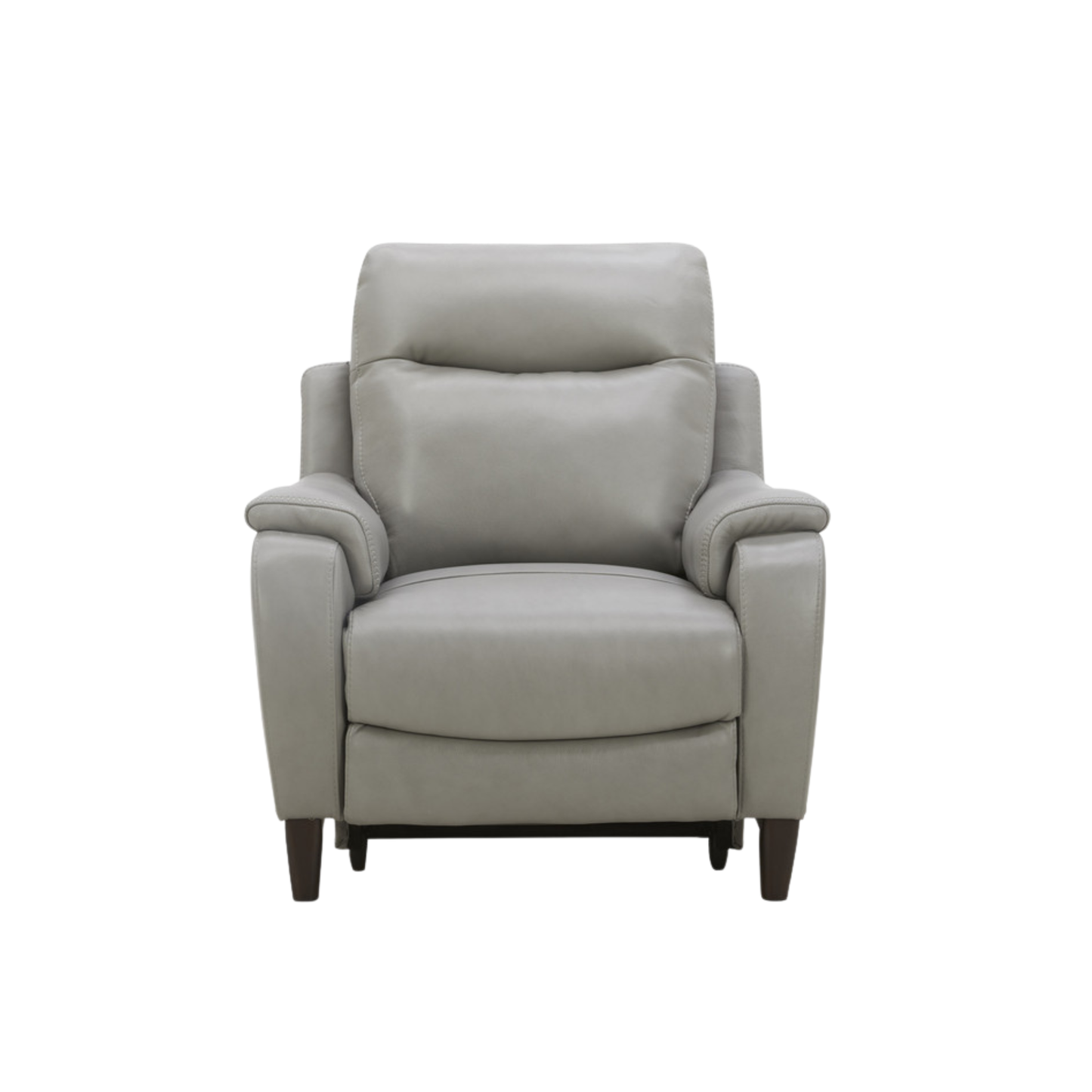 Lazaro Leather Power Recliner Chair | Extended Footrest | Gio Italia- Comfort Furniture