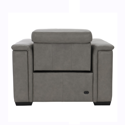 Bernhardt Lioni Leather Power Motion Recliner Chair-Comfort Design Furniture

