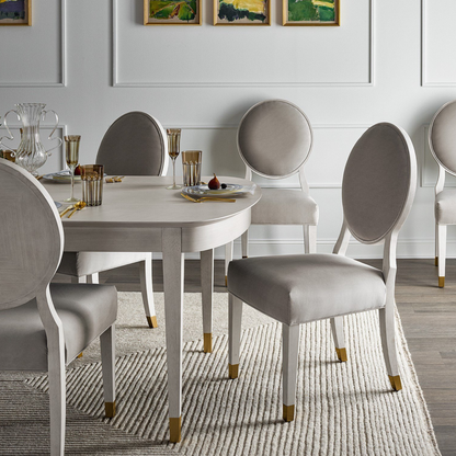 Universal Love Joy Bliss Oval Side Chair