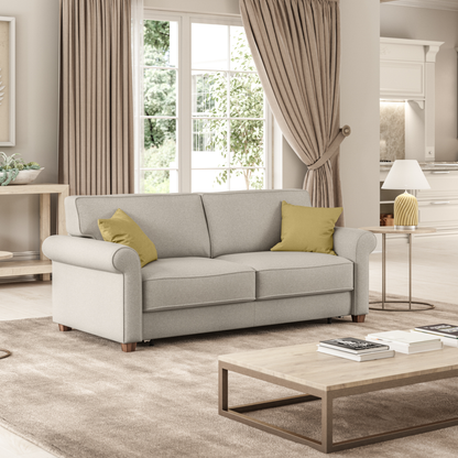 Luonto Casey Fabric Sleeper Sofa With Easy Lift Mechanism