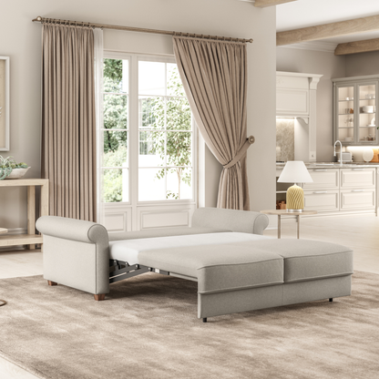 Luonto Casey Fabric Sleeper Sofa With Easy Lift Mechanism
