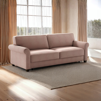 Luonto Casey Fabric Sleeper Sofa With Easy Lift Mechanism
