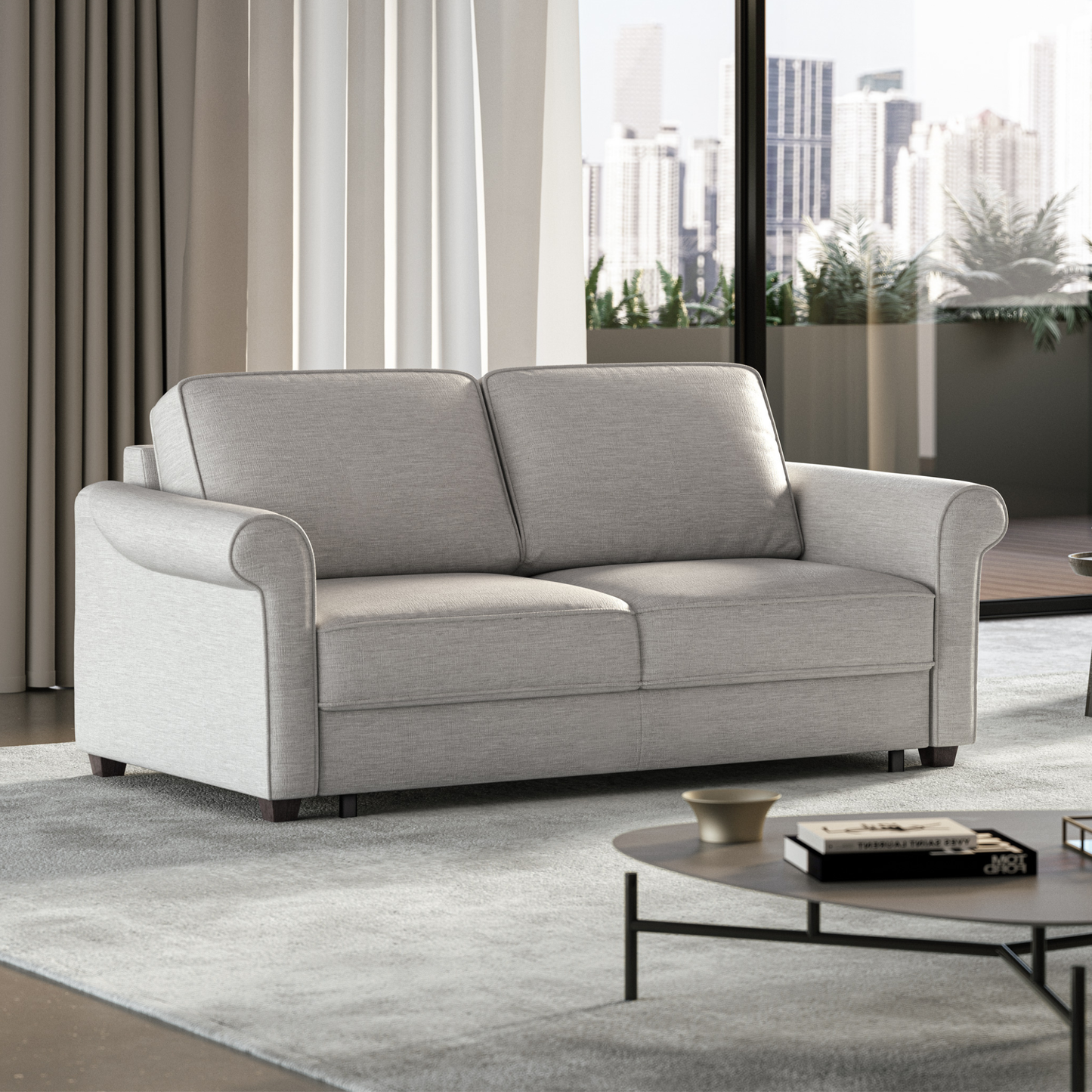 Luonto Charleston Fabric  Level Function Sleeper Sofa