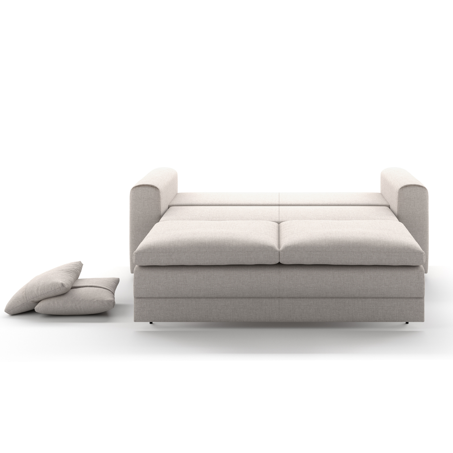 Luonto Cove Fabric Hybrid Deluxe Sleeper Sofa in King and Queen Size