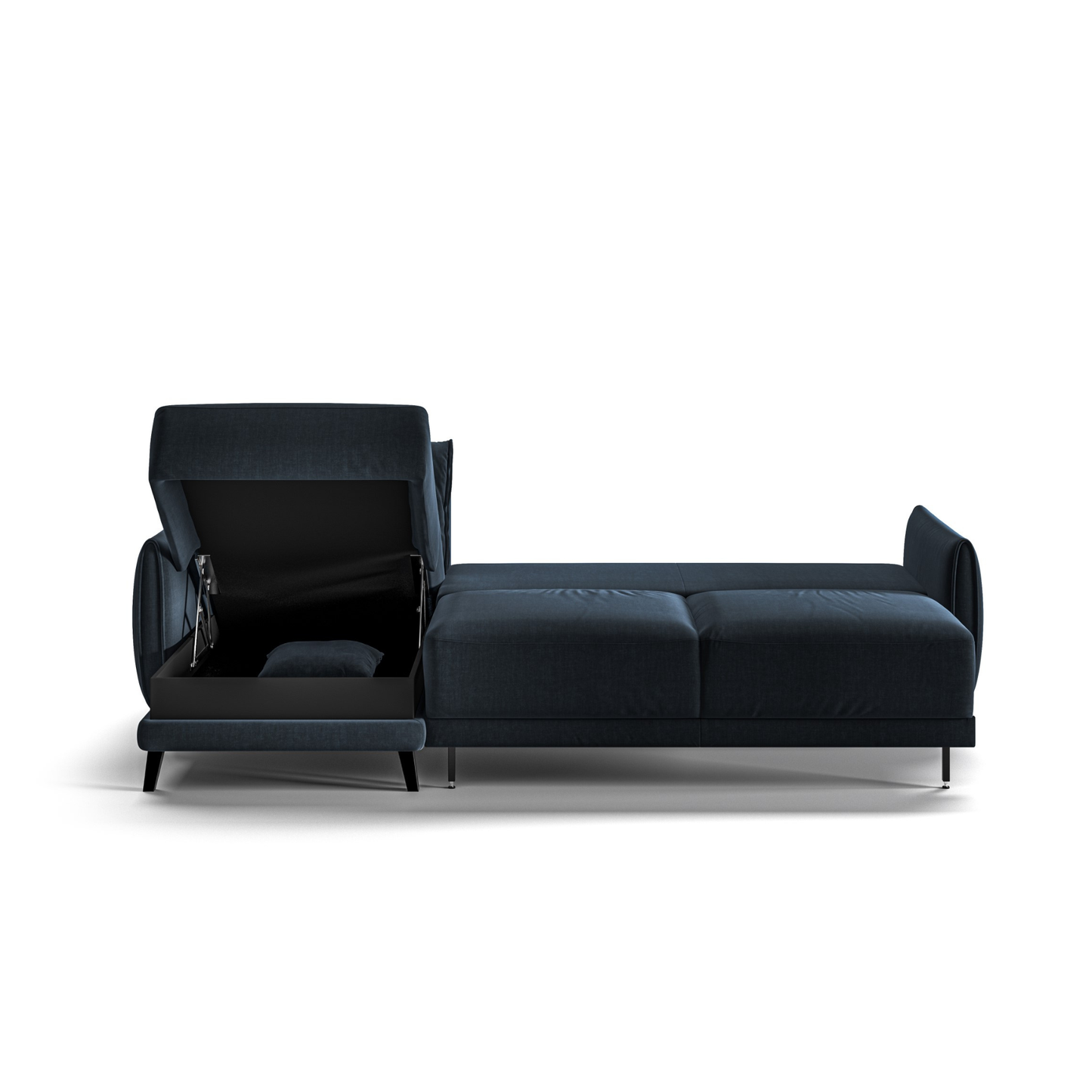 Luonto Dolphin Full XL Sleeper Sofa with Reversible Chaise