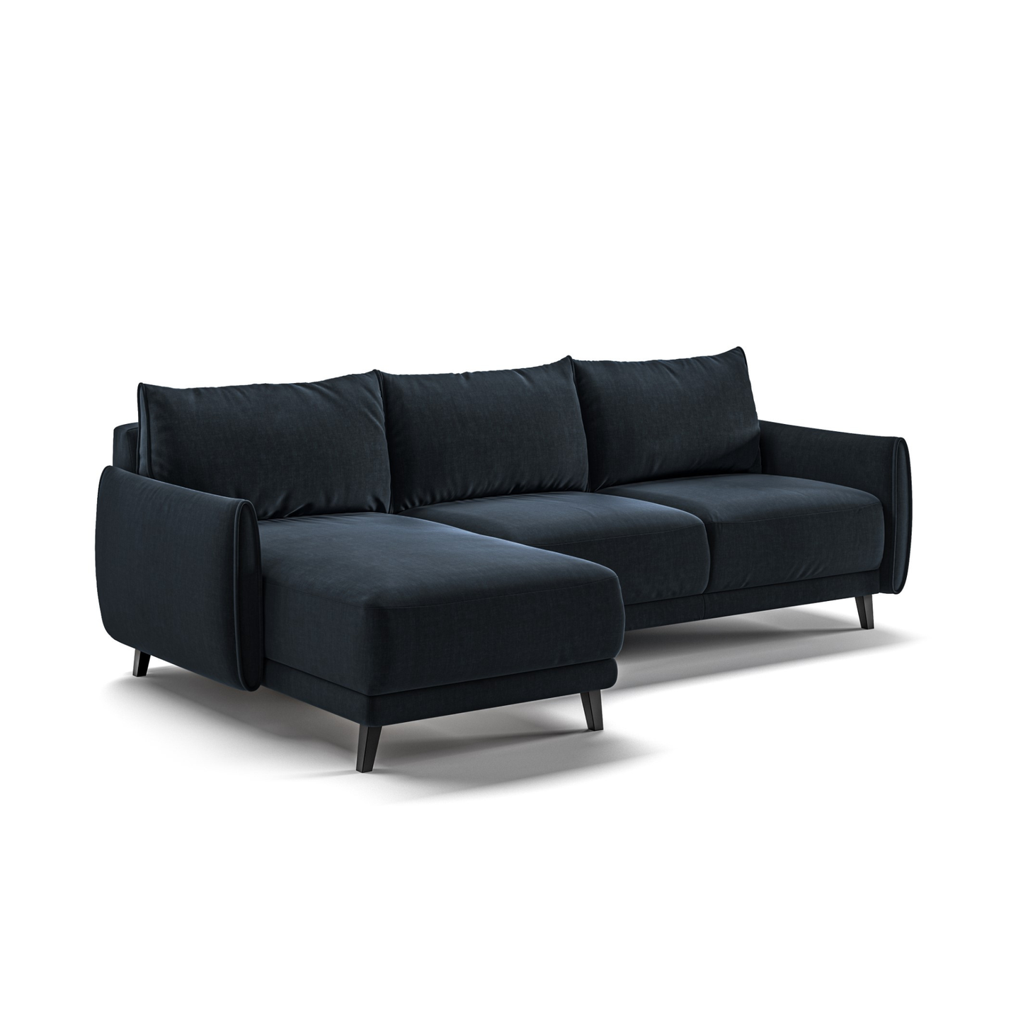 Luonto Dolphin Full XL Sleeper Sofa with Reversible Chaise