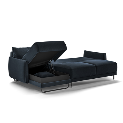 Luonto Dolphin Full XL Sleeper Sofa with Reversible Chaise