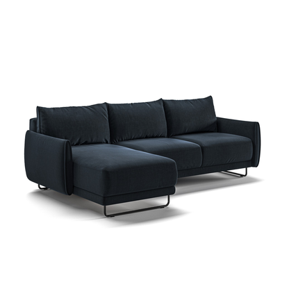 Luonto Dolphin Full XL Sleeper Sofa with Reversible Chaise