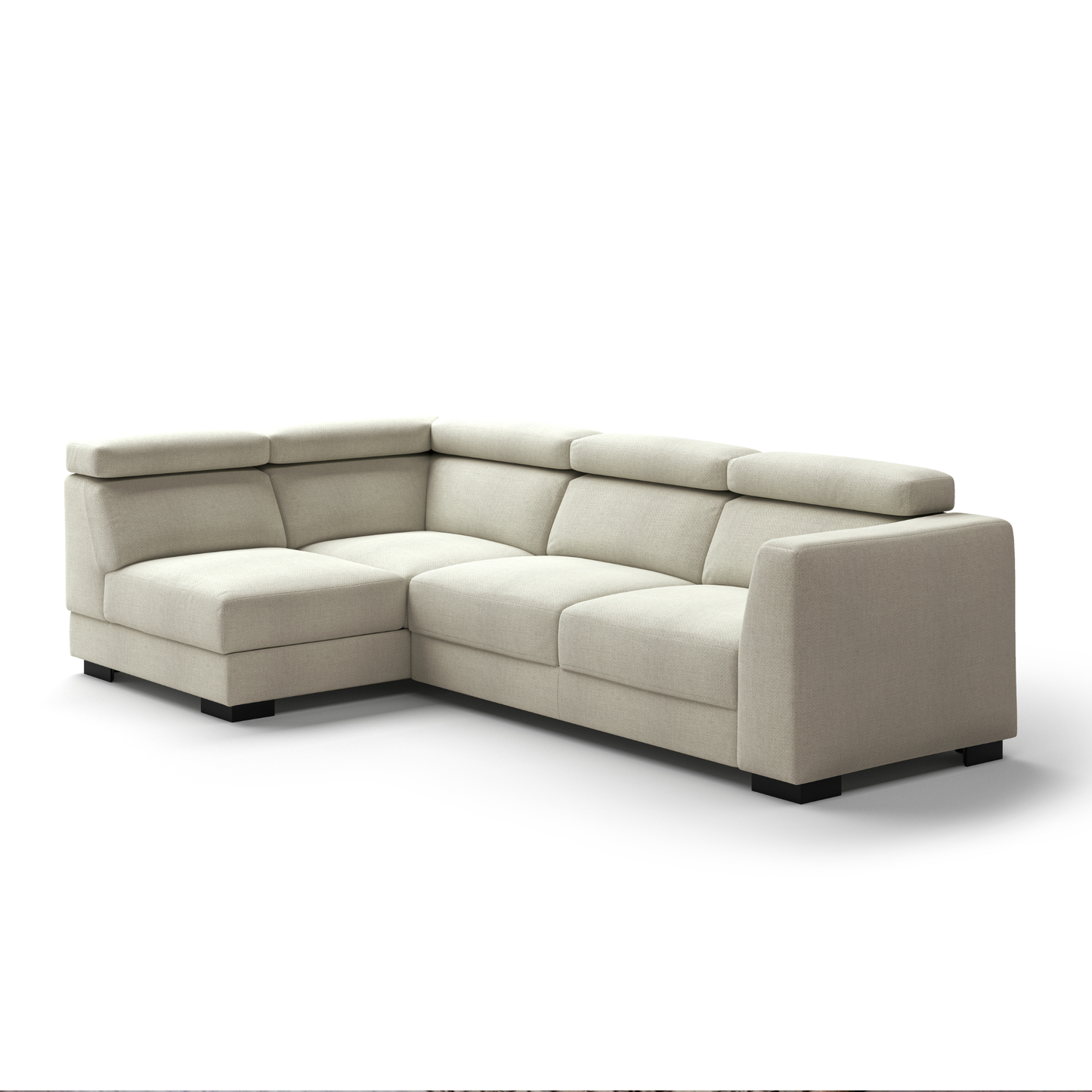 Luonto Halti L-Shaped Full XL Sectional Sleeper Sofa with Storage Chaise
