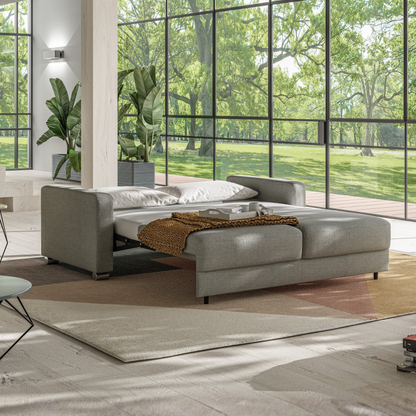 Luonto Hampton Fabric Sleeper Sofa with Hybrid Function