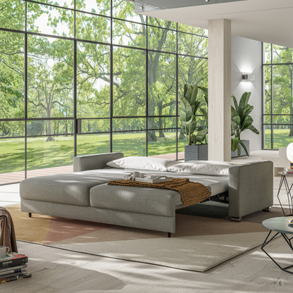 Luonto Hampton Fabric Sleeper Sofa with Hybrid Function
