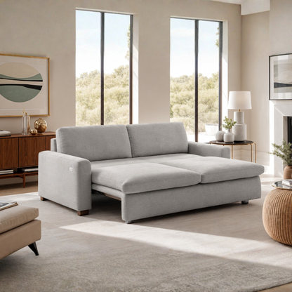 Luonto Kai Power Full Sleeper Sofa with Electric Slide Function & Adjustable Comfort