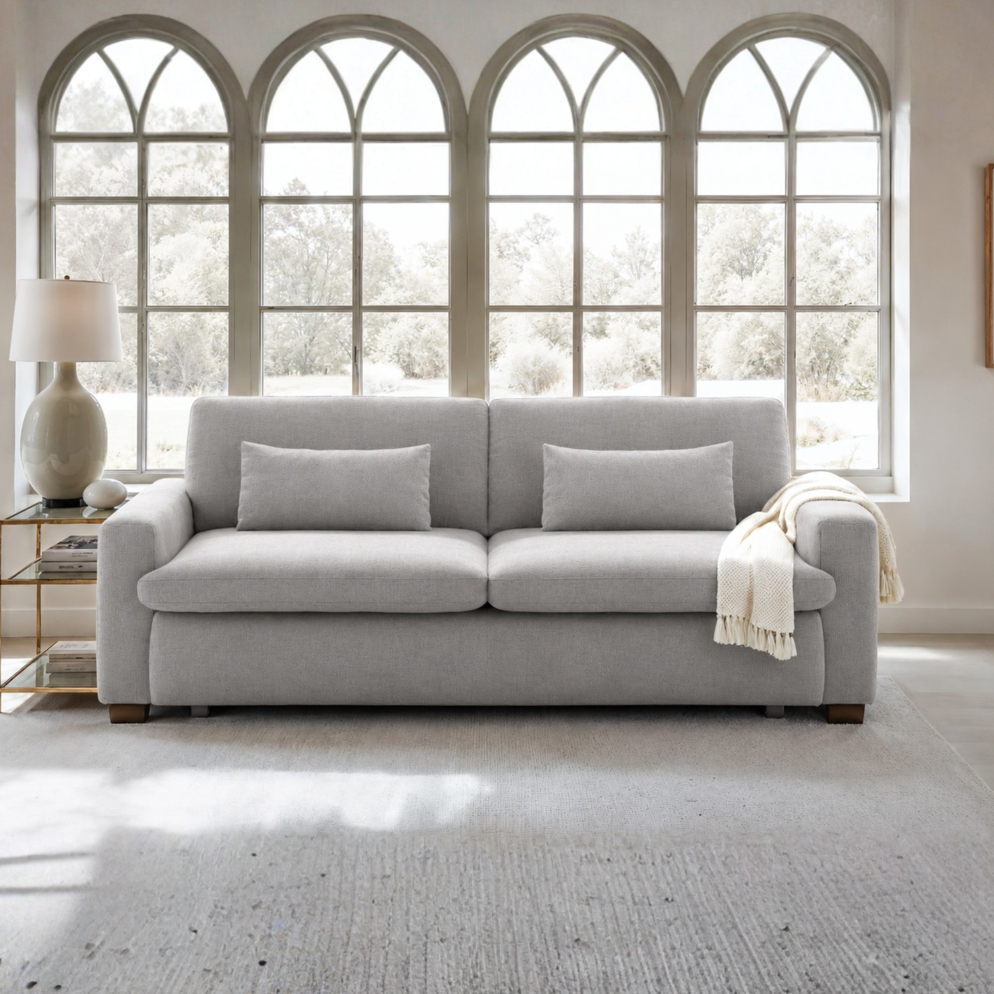 Luonto Kai Power Full Sleeper Sofa with Electric Slide Function & Adjustable Comfort