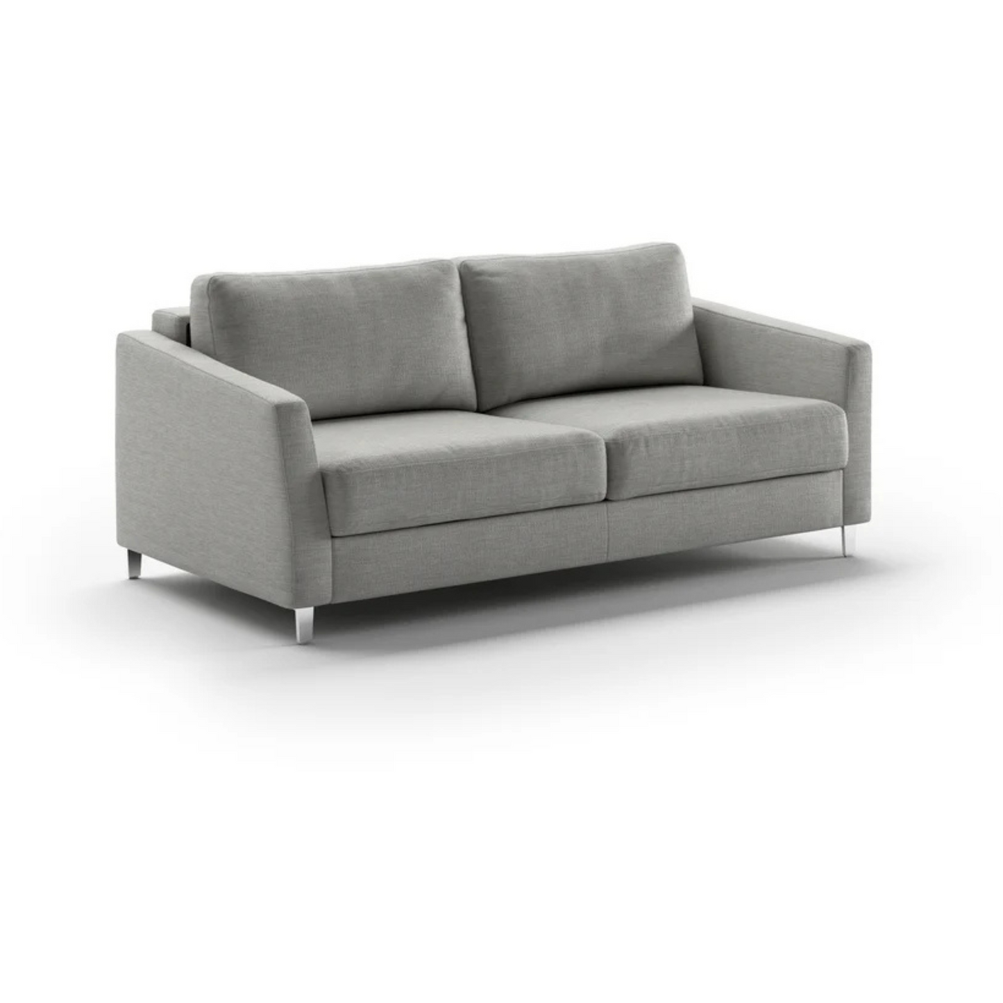 Luonto Monika Fabric Queen Sleeper Sofa With Wood or Chrome Legs