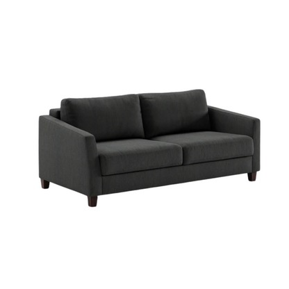 Luonto Monika Fabric Queen Sleeper Sofa With Wood or Chrome Legs