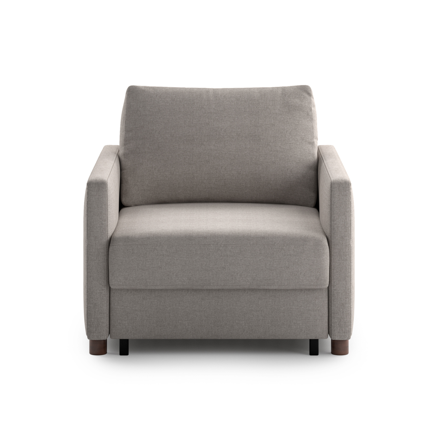 Luonto Polar Fabric Beige Sleeper Sofa With Level Function